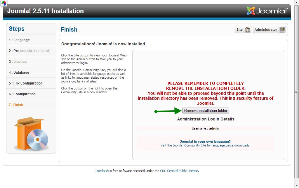directions to setup a site from begin without quickstart