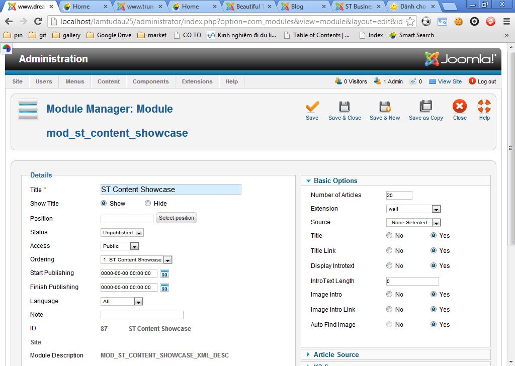 how to create slider for a site