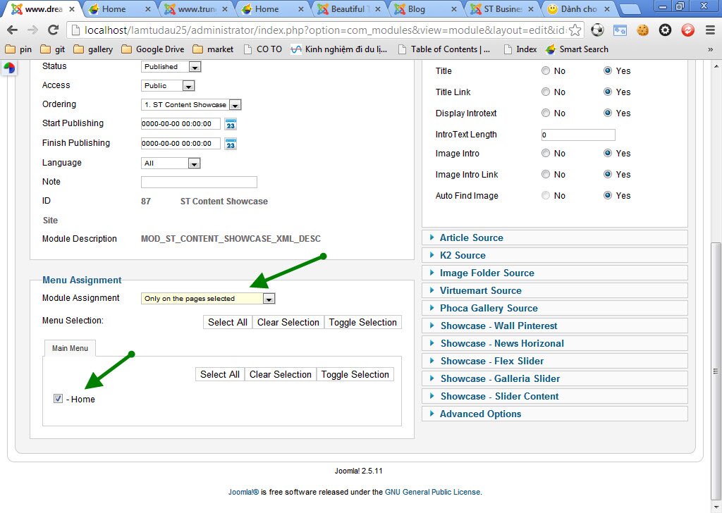 how to create slider for a site