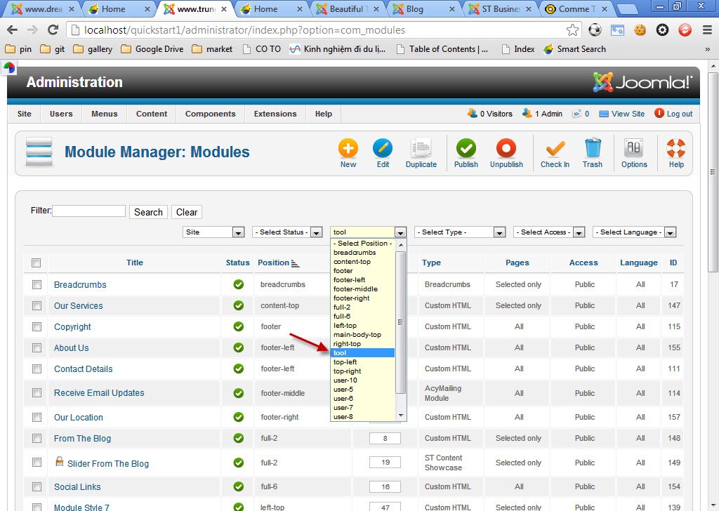 how to create slider for a site
