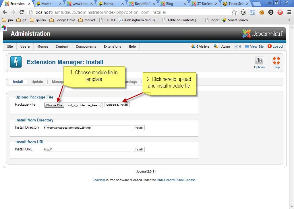 how to create slider for a site